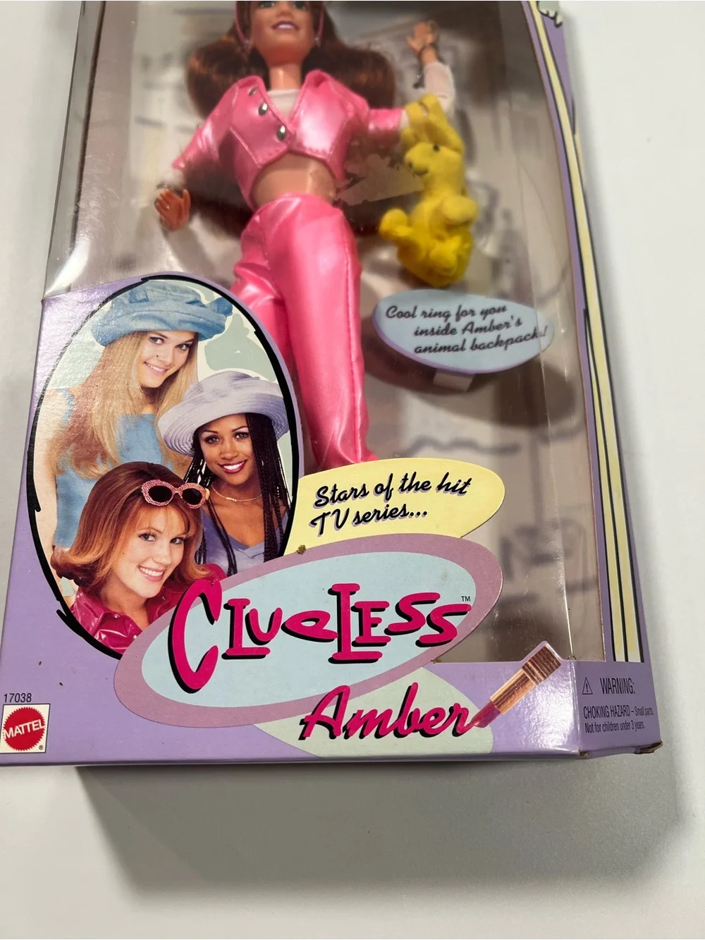 1996 Mattel Clueless Amber Barbie Doll TV Series 17038 New NRFB NWB Vintage